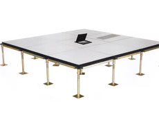 Anti-static floor with Wood-based finish